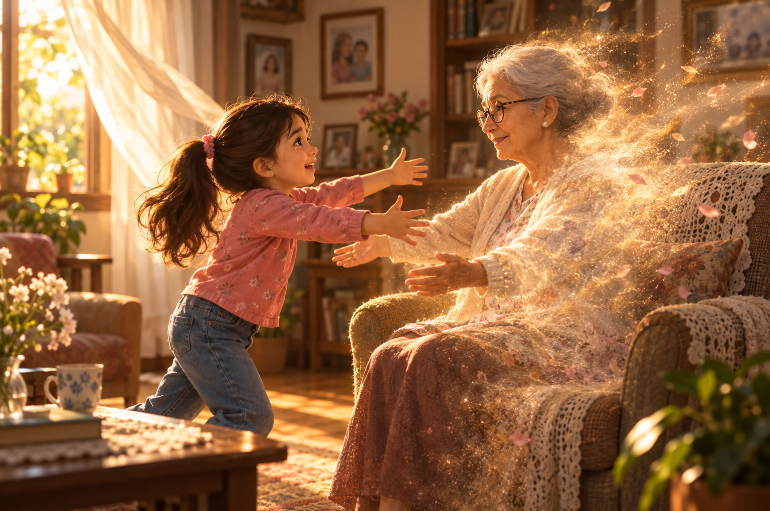 Ilustración de ¡Abuelita!